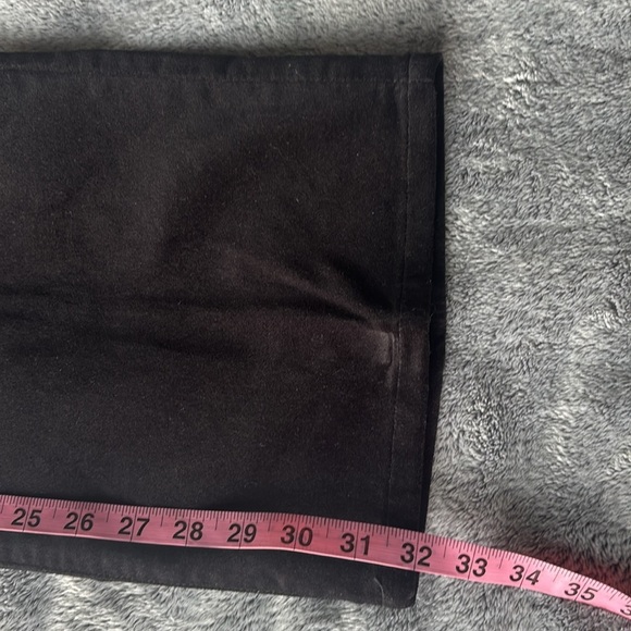 Talbots Signature Boot 5 Pocket in Black Velvet Size 12 EUC - Picture 7 of 8